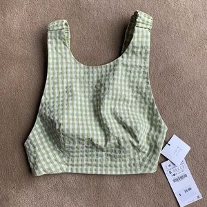 NWT Zara Crop Top 💚🤍